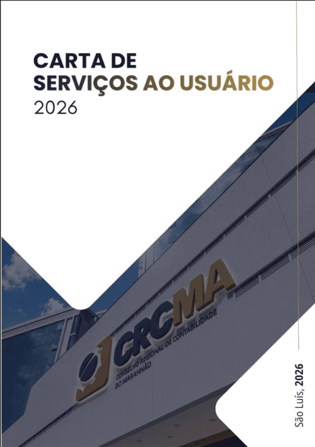 Capa da Carta de Serviços ao Usuário CRCMA 2026