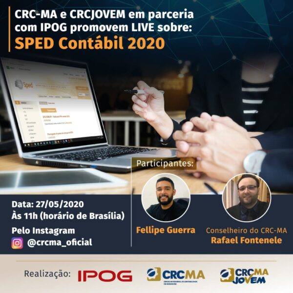 LIVE – CRCMA & CRCJOVEM, uma realização da IPOG