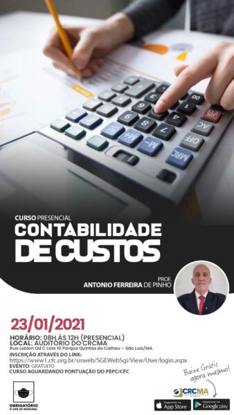 Curso: Contabilidade de Custos