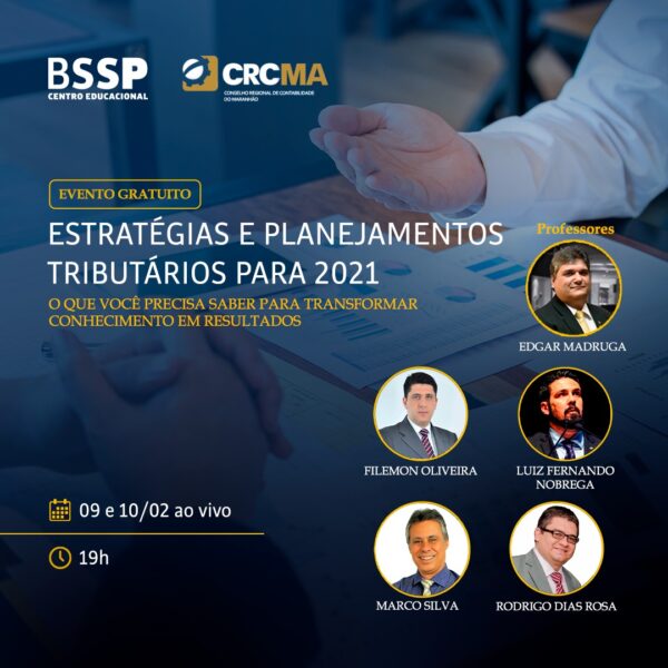 Evento BSSP – Estratégias e Planejamentos Tributários para 2021