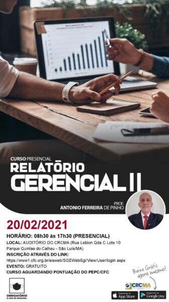 Curso Presencial – Relatório Gerencial II