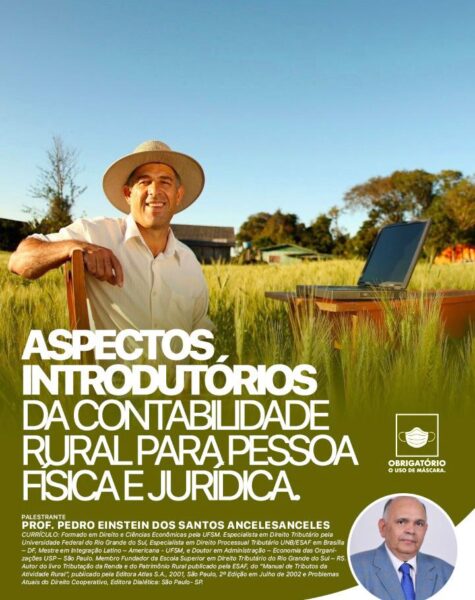 Curso Presencial em Balsas – Aspectos Introdutórios da Contabilidade Rural para Pessoa Física e Jurídica