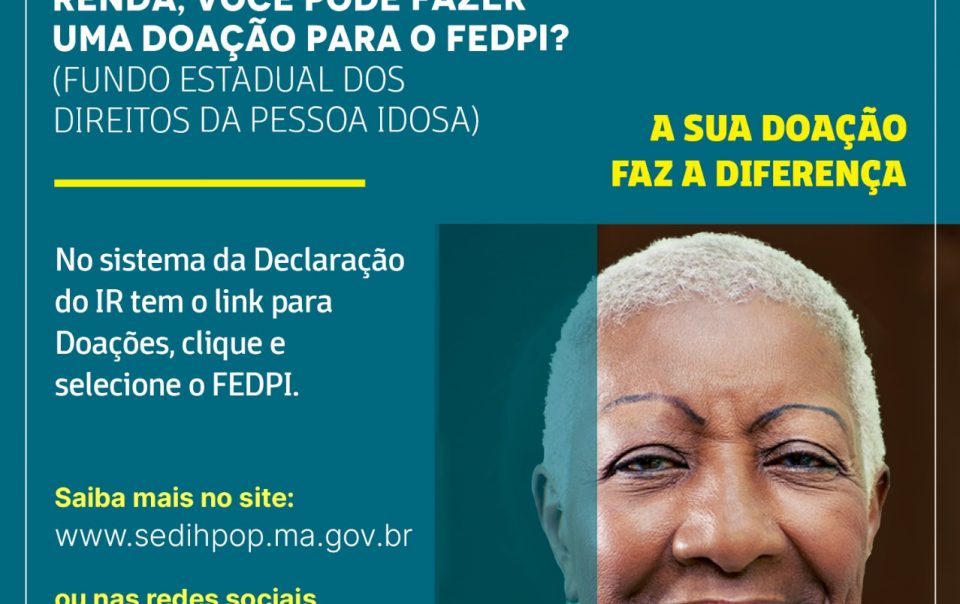 DOAÇÃO PESSOA IDOSA