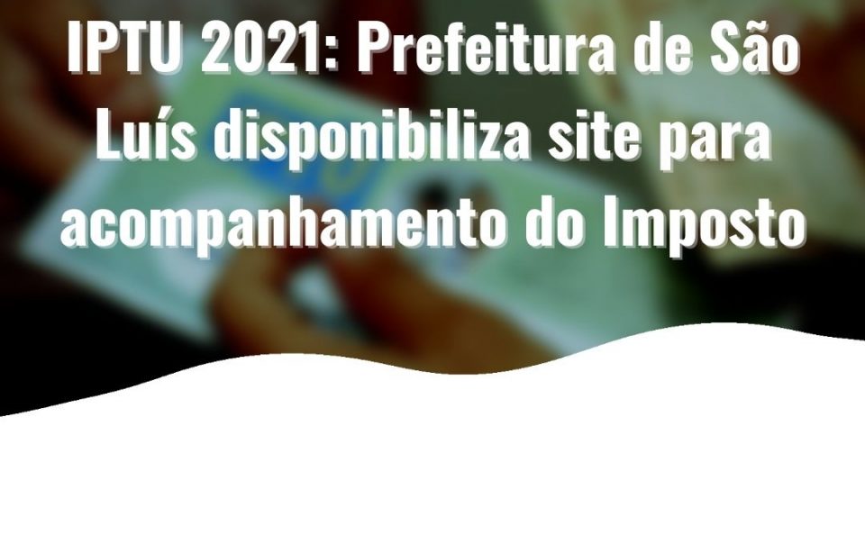 IPTU 2021 site