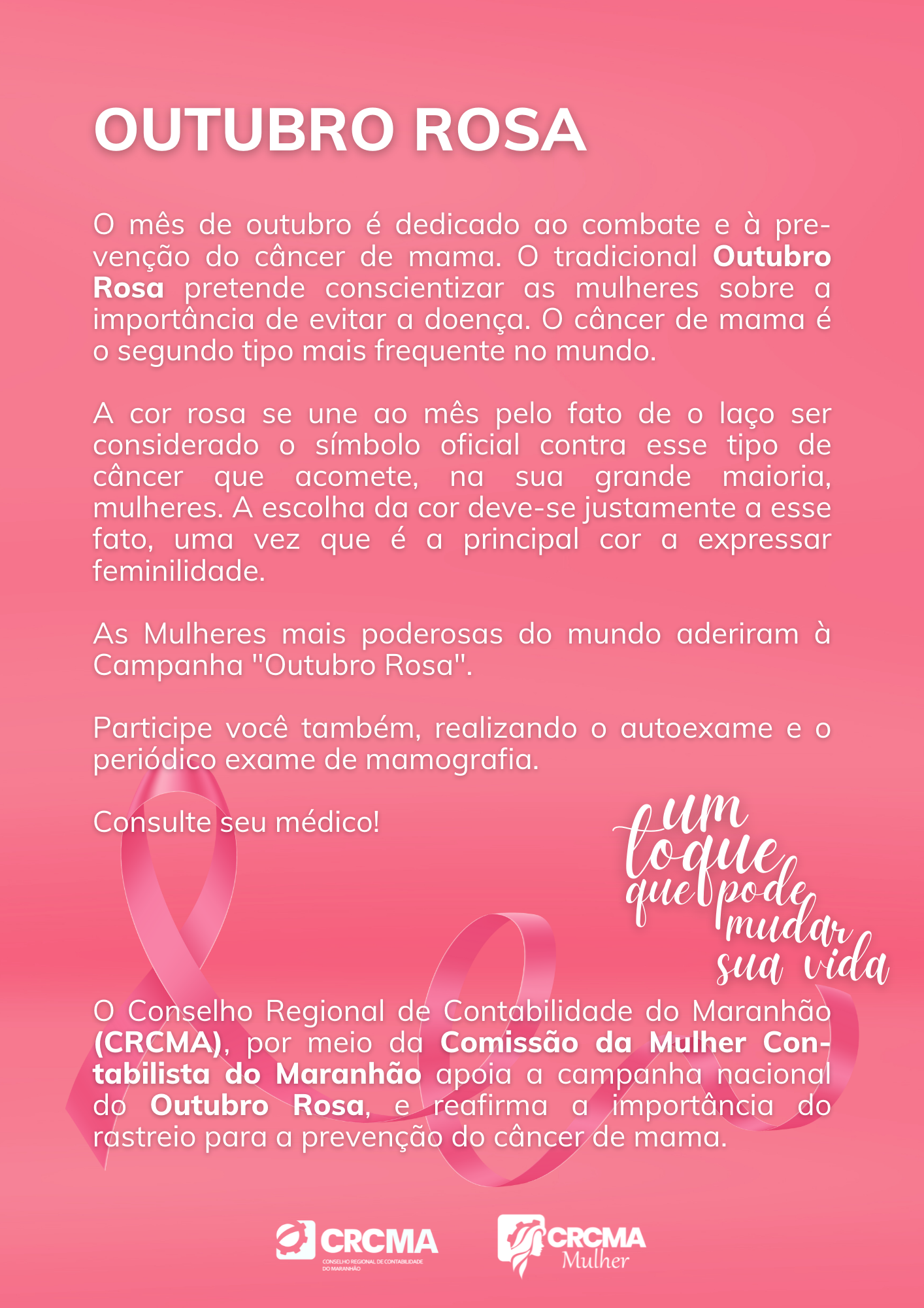 OUTUBRO ROSA