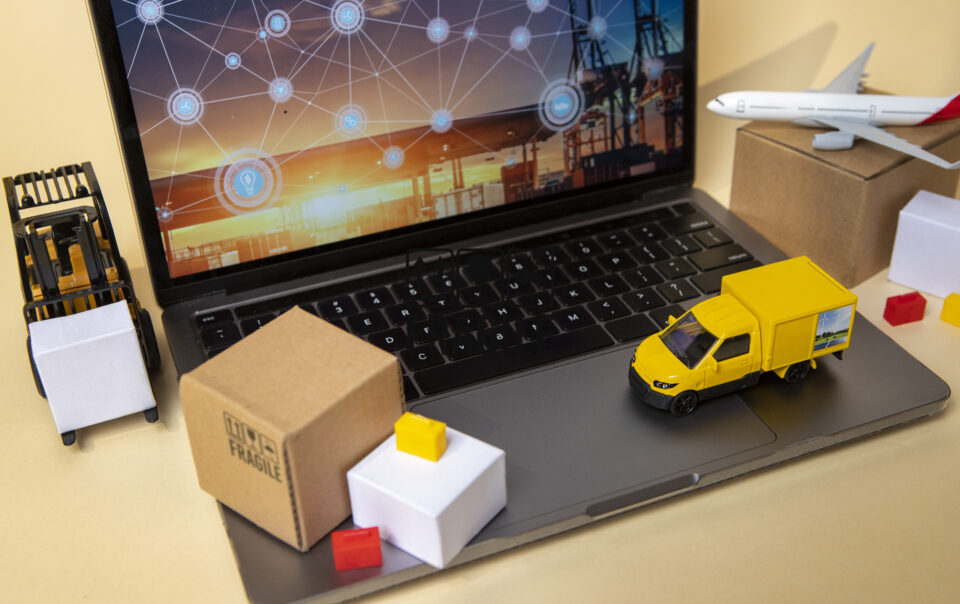 vehicles laptop supply chain representation