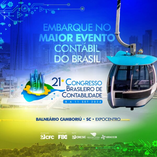 Participe do 21º Congresso Brasileiro de Contabilidade, em Balneário Camboriú/SC! 📣