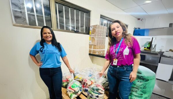 Realizada entrega de 141 quilos de alimentos não perecíveis para o programa “Mesa Brasil”