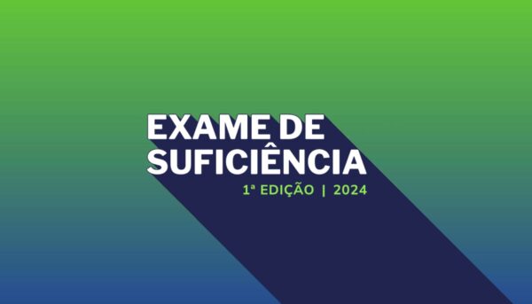 Inscrições para a primeira edição do Exame de Suficiência de 2024 terminam nesta quarta-feira (8)