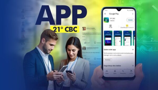 #21CBC: Disponibilizado aplicativo para participantes do evento